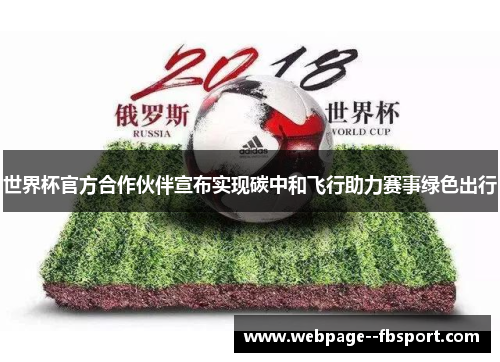 世界杯官方合作伙伴宣布实现碳中和飞行助力赛事绿色出行 世界杯官方合作伙伴宣布实现碳中和飞行助力赛事绿色出行